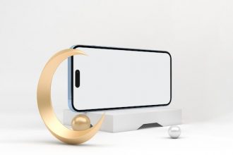 Держатель из оргстекла для смартфонов